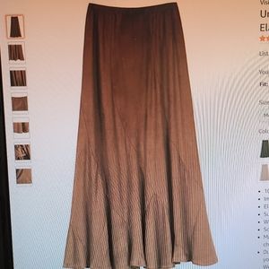 NEW faux suede skirt